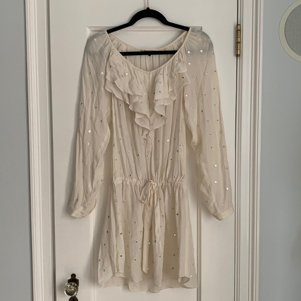 Rebecca Taylor White Mirrored Dress Size 2